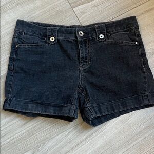 Women's WHBM Black Denim Shorts